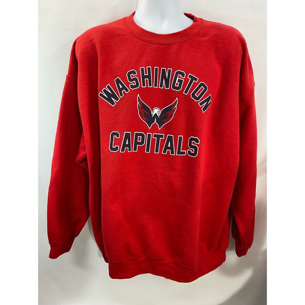 Washington Capitals NHL red sweater size 2XL Wright and Ditson